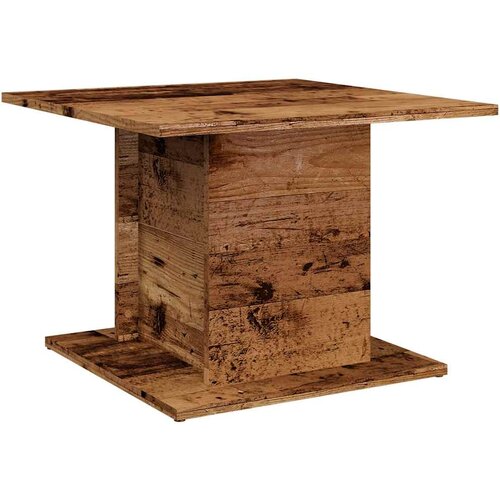 Maison Chic Kava miza - kavna mizica - Nizka mizica iz starega lesa 55,5x55,5x40 cm Inženirski les, (21754860) Cene