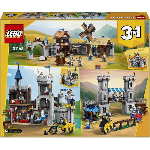 Lego Creator 3in1 - Srednjovekovni vitez konjanik i dvorac (31168) Slike