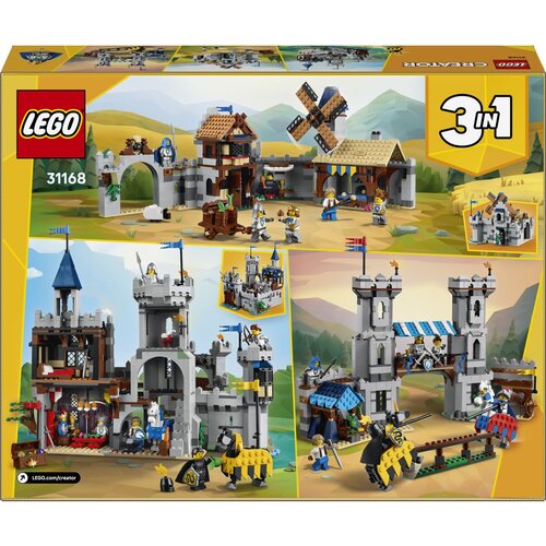 Lego LEGO&amp;reg; Creator 3in1 - Srednjovekovni vitez konjanik i dvorac (31168) Slike