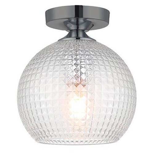Nadgradni plafonski luster TALISA 1xE27/40W/230V crni hrom Slike