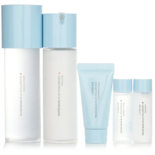 LANEIGE Set za negu lica Water Bank Blue Hyaluronic 2-Step Essential Set, 4 komada Slike