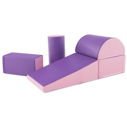  Pjenasti građevni blokovi, mekane igračke, 5 komada - ljubičaste/roze boje Cijene