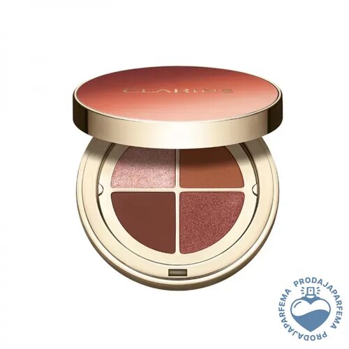 Clarins Ombre 4-Colour Eyeshadow Palette (03 Flame Gradation) 4.2g Cijene