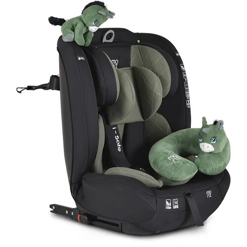  Auto sedi&amp;scaron;te moni isafe 76-150 cm blue green Slike