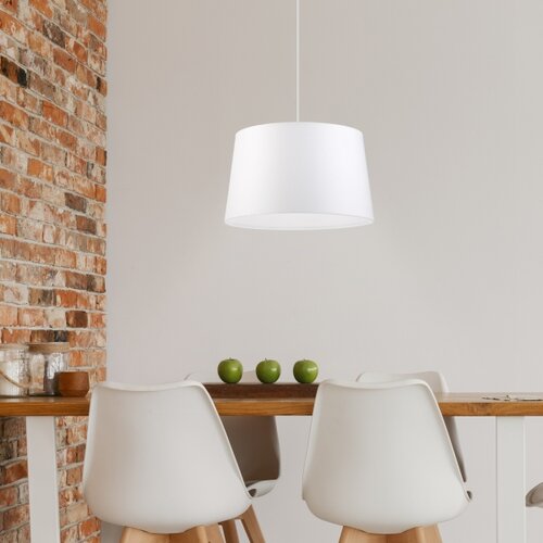  Visilica na sajli AIDA 1xE27/60W/230V prečnik 35 cm hrast/bela Slike