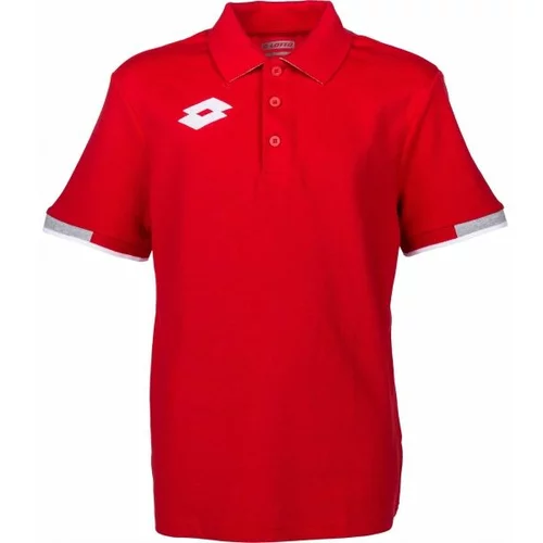 Lotto POLO DELTA JR Polo majica za dječake, crvena, veličina