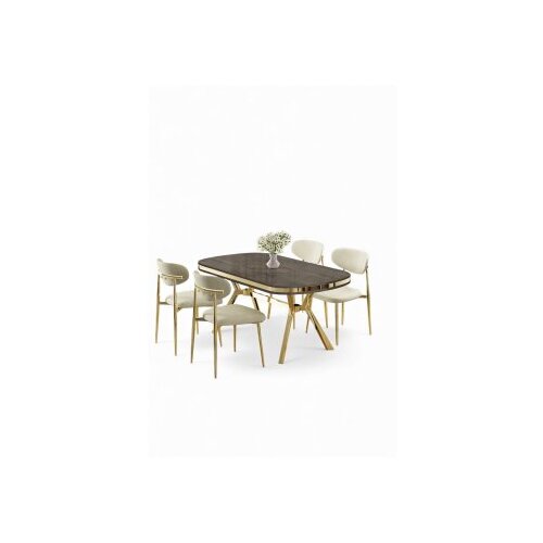 Hanah home Trpezarijski set, 5 dijelova, svijetlozelena Cene