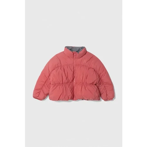 United Colors Of Benetton Dječja dvostrana jakna boja: ružičasta