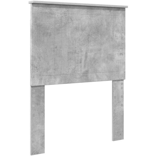  Okvir za krevet s uzglavljem Betonska siva 75 x 190 cm Slike