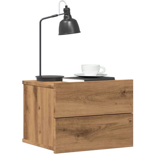 vidaXL Zidni noćni ormarić Artisan hrast 40x32x30 cm Cijene