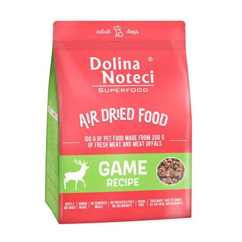 DOLINA Noteci Superfood Dog Adult Sušena Divljač 1kg Cene