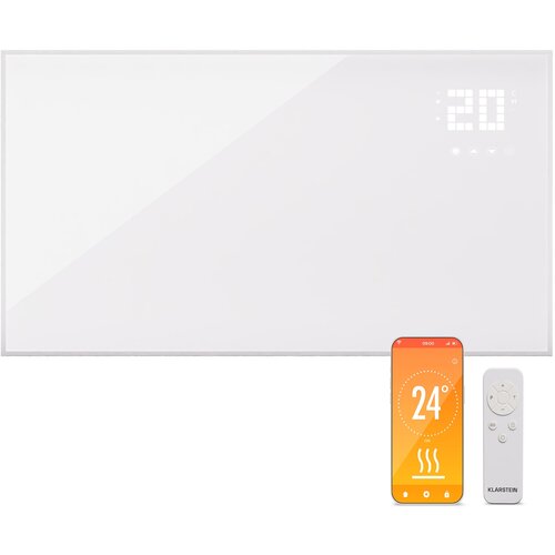 Klarstein Wonderwall Smart Bornholm, infracrvena grijalica, 100x55cm, App, 480W Cijene