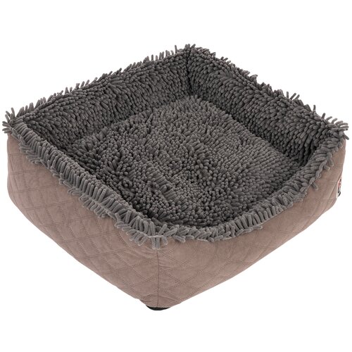 TIAKI krevet za pse Chenille - D 85 x &amp;Scaron; 80 x V 22 cm Slike