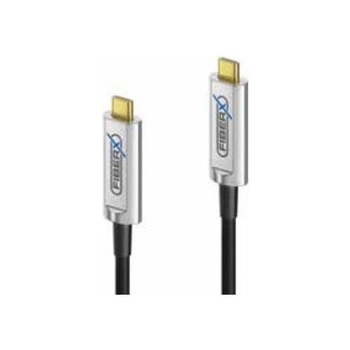  FiberX FX-I600-005 USB cable USB 3.2 Gen 1 (3.1 Gen 1) 5 m USB C 10 Gbit /s 4.5 W Black, Silver Cijene