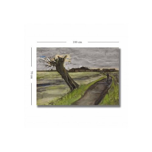 Wallxpert 70100VANGOGH034 Dekorativna slika, 70x100cm Slike