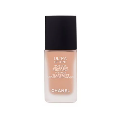 Chanel Ultra Le Teint Flawless Finish Foundation dolgoobstojni matirajoči tekoči puder za poenotenje tona kože odtenek B20 30 ml