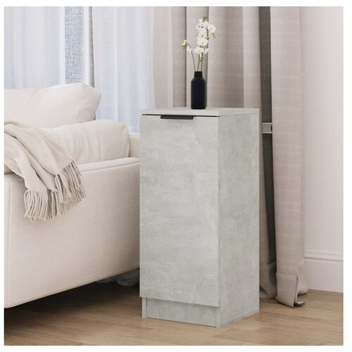  Komoda siva boja betona 30 x 30 x 70 cm od konstruiranog drva Cene