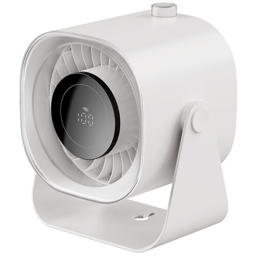 INF Mini jekleni ventilator za namizje in steno, 5000mAh, digitalni zaslon White, (5000310489) Cene