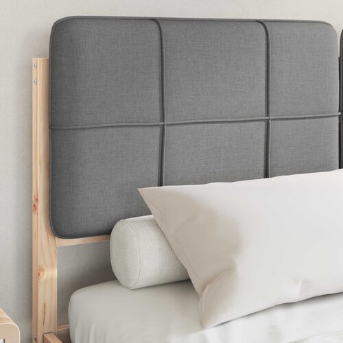  Krevetni okvir s tapiciranim uzglavljem Svijetlo siva Svjetlosiva 195.5 x 140.5 x 84.5 cm Slike