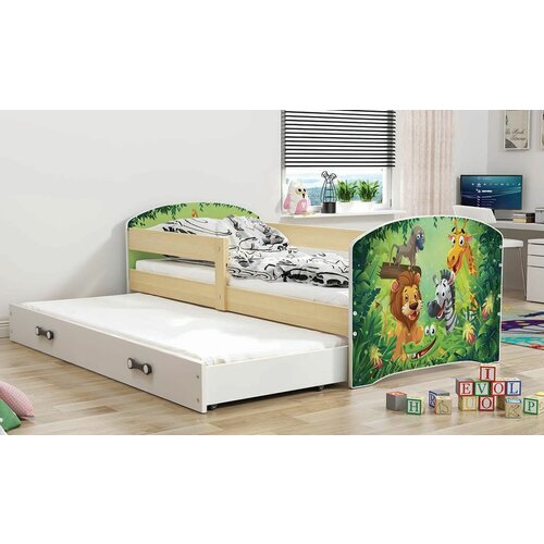 Baloo lookie krevet za dve osobe 160X80 pine dezen 07 Slike