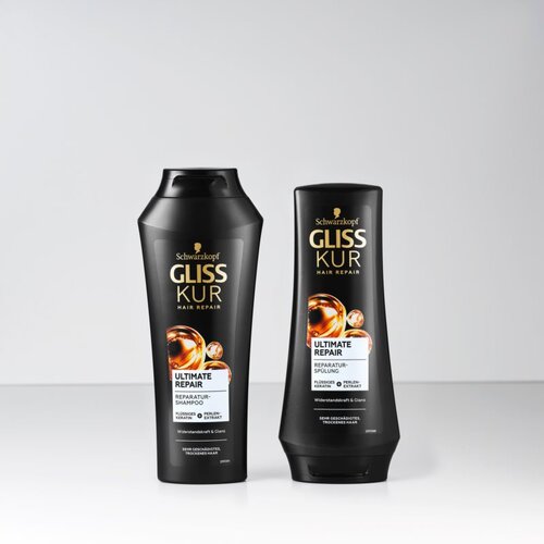 Schwarzkopf Gliss Ultimate Repair regenerator za učvr&amp;scaron;ćivanje za suhu i o&amp;scaron;tećenu kosu 370 ml Slike