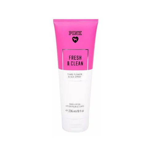Pink Fresh & Clean parfumiran losjon za telo 236 ml za ženske