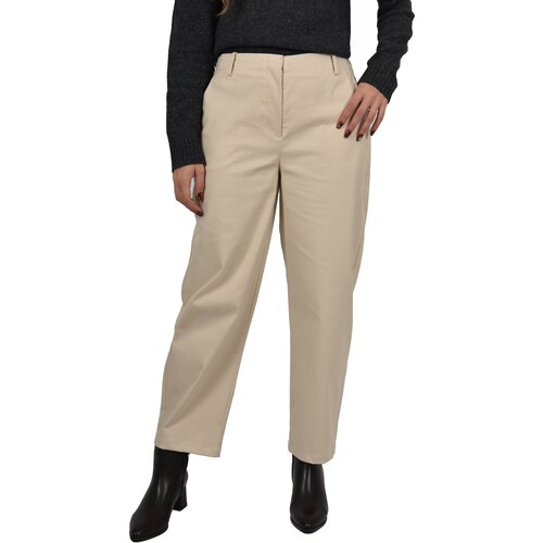 Iblues Hlače Chino / Carrot FICO Bež Slike