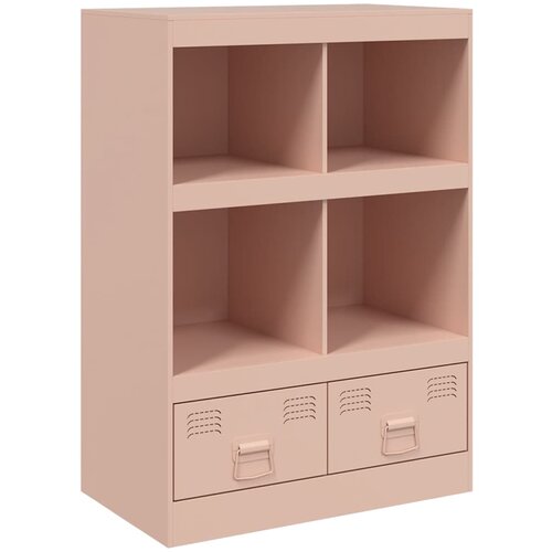 Maison Chic Komoda - Predalnik roza 67x39x95 cm jeklo, (21715898) Cene
