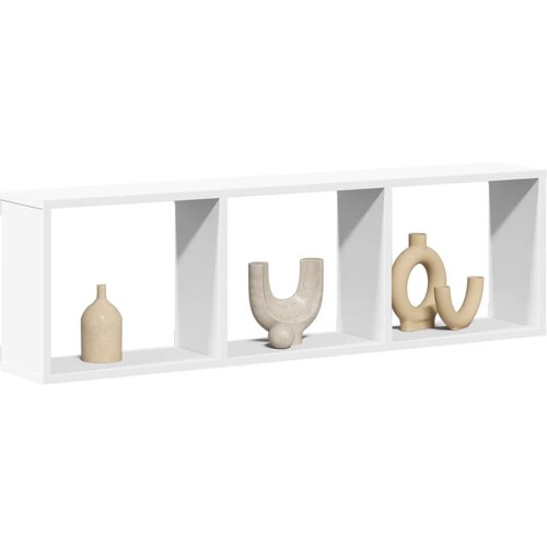 vidaXL Zidni ormarić bijeli 100x16x30 cm od konstruiranog drva Cijene