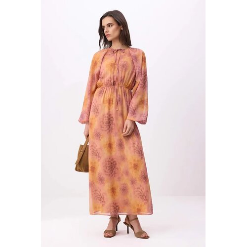 Trendyol Modest Ženska haljina Tctss26Eb00124, Narandžasta Cene