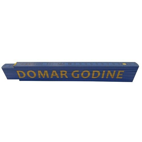  Zidarski metar (Duljina: 2 m, Natpis: Domar godine, Boja: Plave boje) Slike