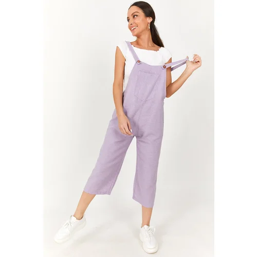 armonika Women's Lilac Gardener Overalls