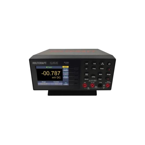 Voltcraft VC-655 BT stolni multimetar Kalibriran po (ISO) digitalni CAT I 1000 V, CAT II 600 V Zaslon (brojevi): 55000 Cijene