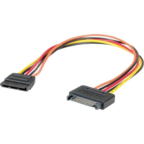 Roline trdi disk priključni kabel [1x električni ženski konektor SATA - 1x električni mo&scaron;ki konektor SATA] 0.30 m, (20417071) Cene