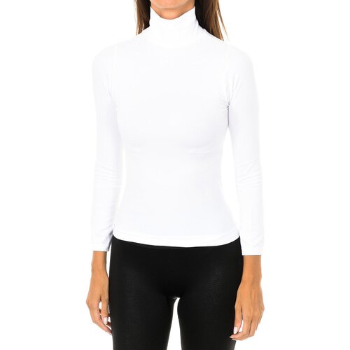 Intimidea Majice z dolgimi rokavi 210396-BIANCO Bela Cene