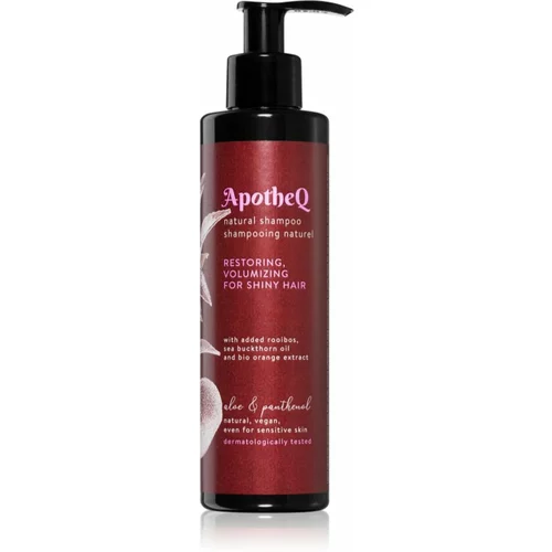 Soaphoria ApotheQ Aloe & Panthenol šampon za sijaj in mehkobo las 250 ml