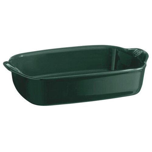 Emile henry pekač 30x19cm, 1,55l, zelen, keramika Slike