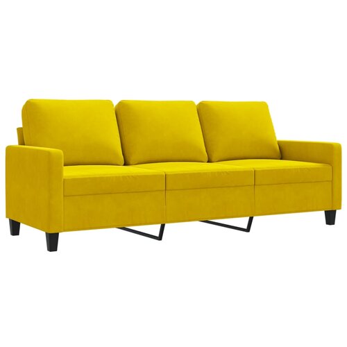 Maison Chic kavč - Sofa - Kanape rumen 180 cm žamet, (21726701) Cene