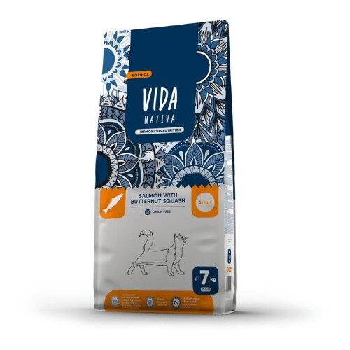 Craftia vida nativa nordica salmon with butternut squash adult cat - 7 kg Slike