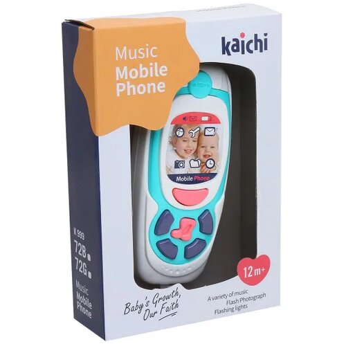 Hk Mini igračka muzički mobilni telefon, plavi Cene