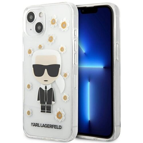 Karl Lagerfeld OVITEK IKONIK FLOWER ZA IPHONE 13 MINI PROZOREN, (21897743) Cene