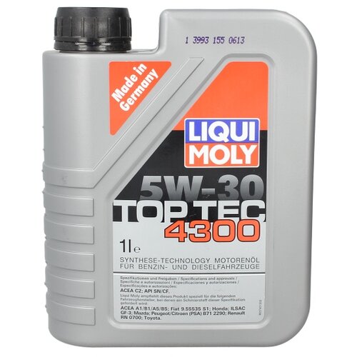 LIQUI-MOLY motorno olje liquimoly 5W-30 1L toptec 4300 Cene