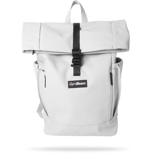 GymBeam rolltop backpack white Slike