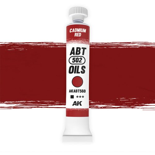 AK Interactive cadmium red 20ml - top line artist acrylic AKABT560 Cene