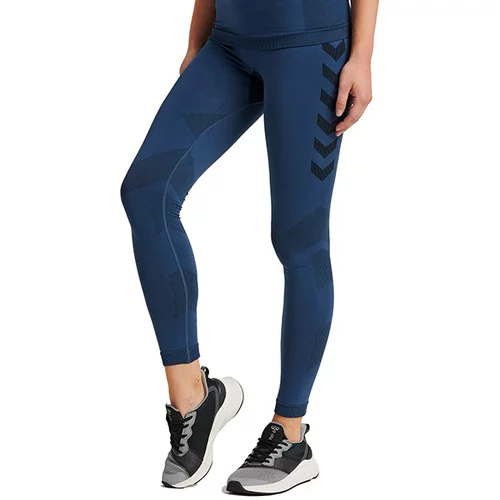 Hummel Športne hlače 'First' temno modra / črna