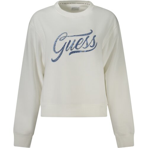 Guess Jeans SWEATSHIRT WITHOUT ZIP WOMEN WHITE Cijene