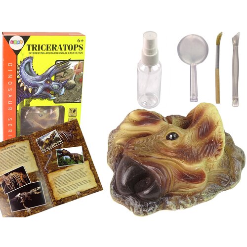  Triceratops Dinosaur Excavation Educational Kit Cene