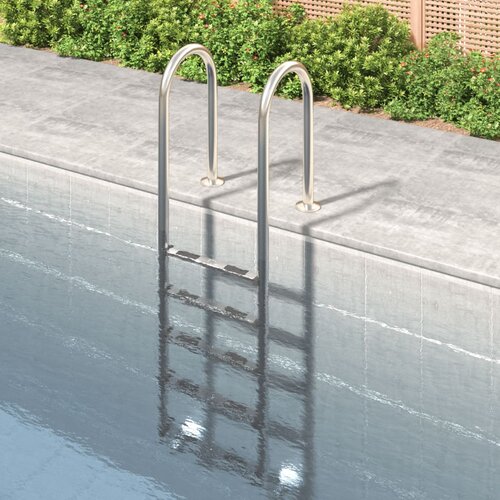 vidaXL Ljestve za bazen 54 x 38 x 211 cm od nehrđajućeg čelika 304 Cijene