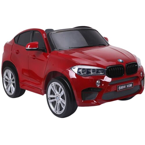  Licencirani auto na akumulator BMW X6M - dvosjed - crveni/lakirani Cene