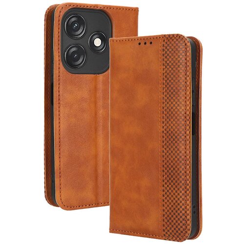 INORCO Za Tecno Spark 10C 4G torbica za telefon z denarnico, protiprašno stojalo, zaščitni ovitek iz PU usnja z retro teksturo, (22036794) Cene